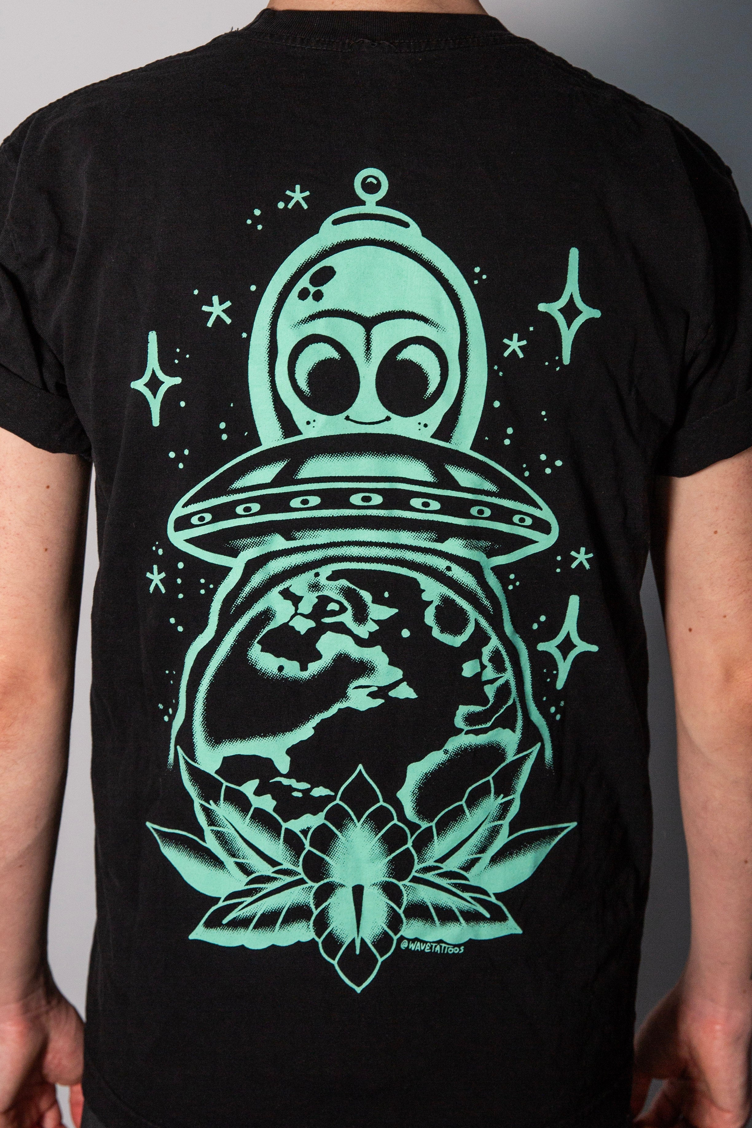 Short sleeved T-shirt | Black