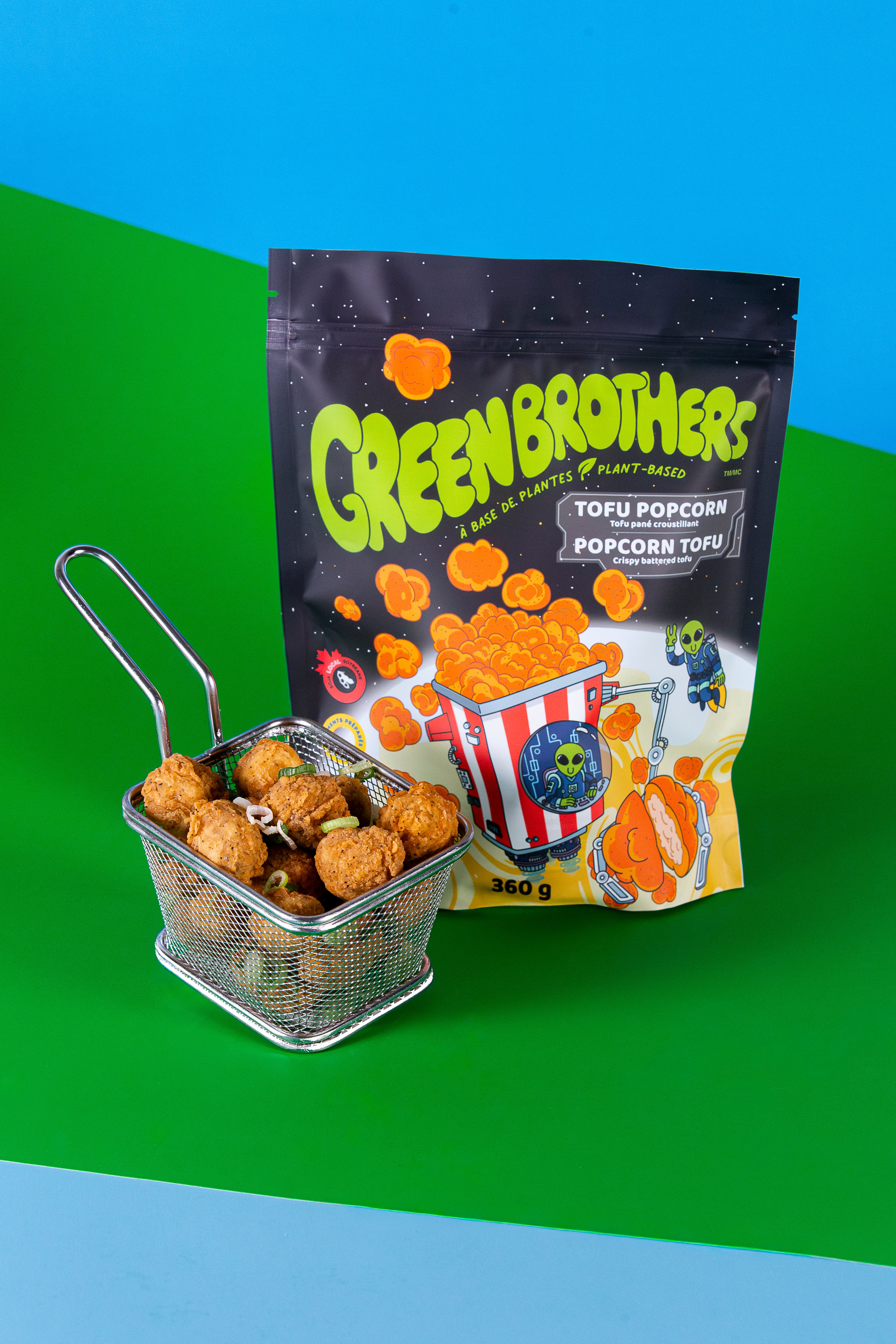Popcorn Tofu – Green Brothers